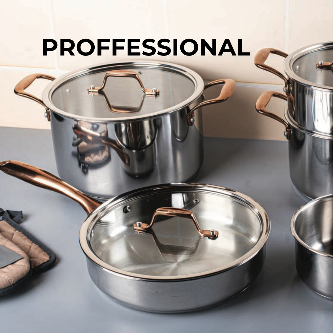 Edelstahl & Aluminium Kollektion