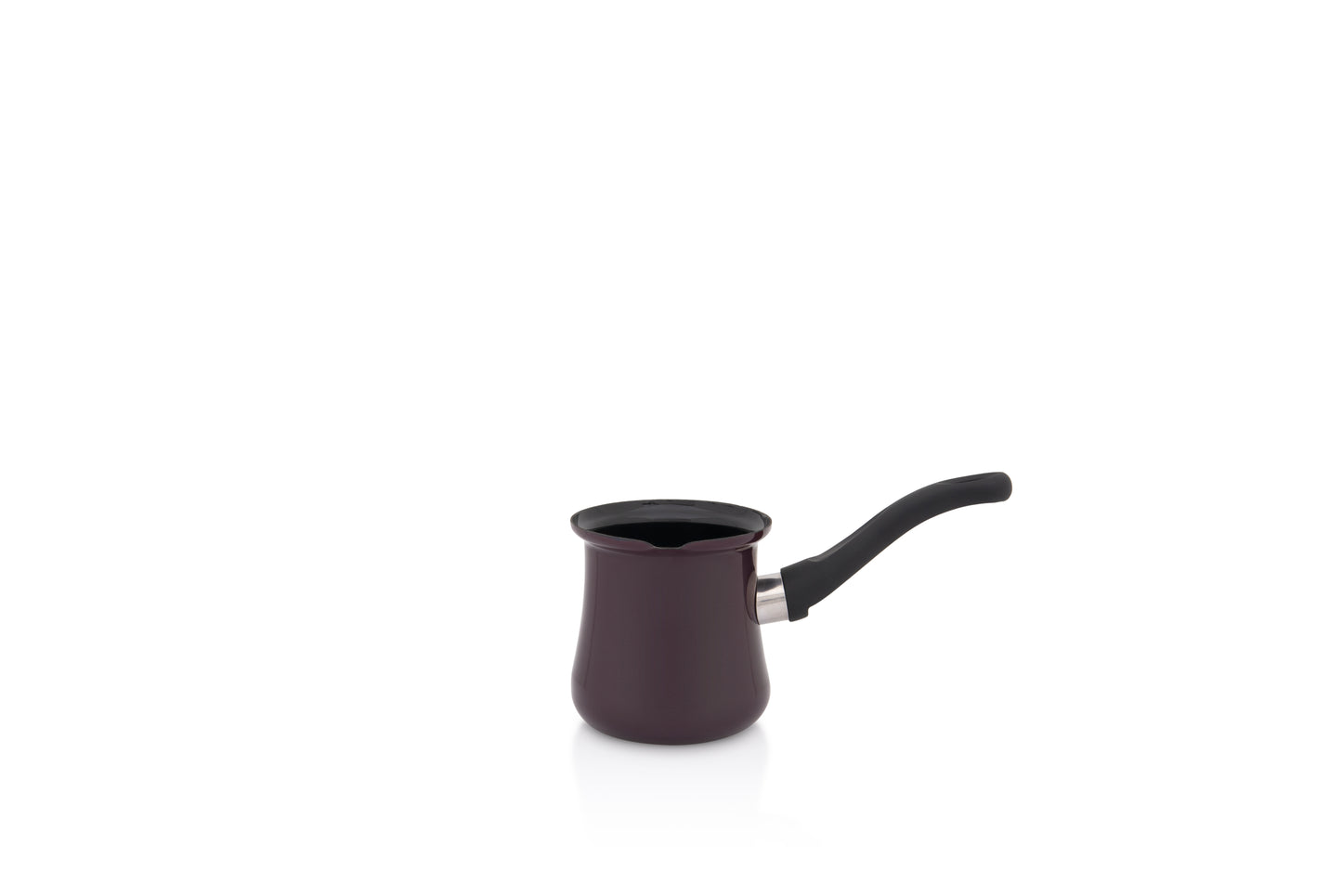 Metalac Kaffeekocher (7 Tassen) 4cm|0,4l, BORDO PRINZ, Emailliert, im Vintage Design